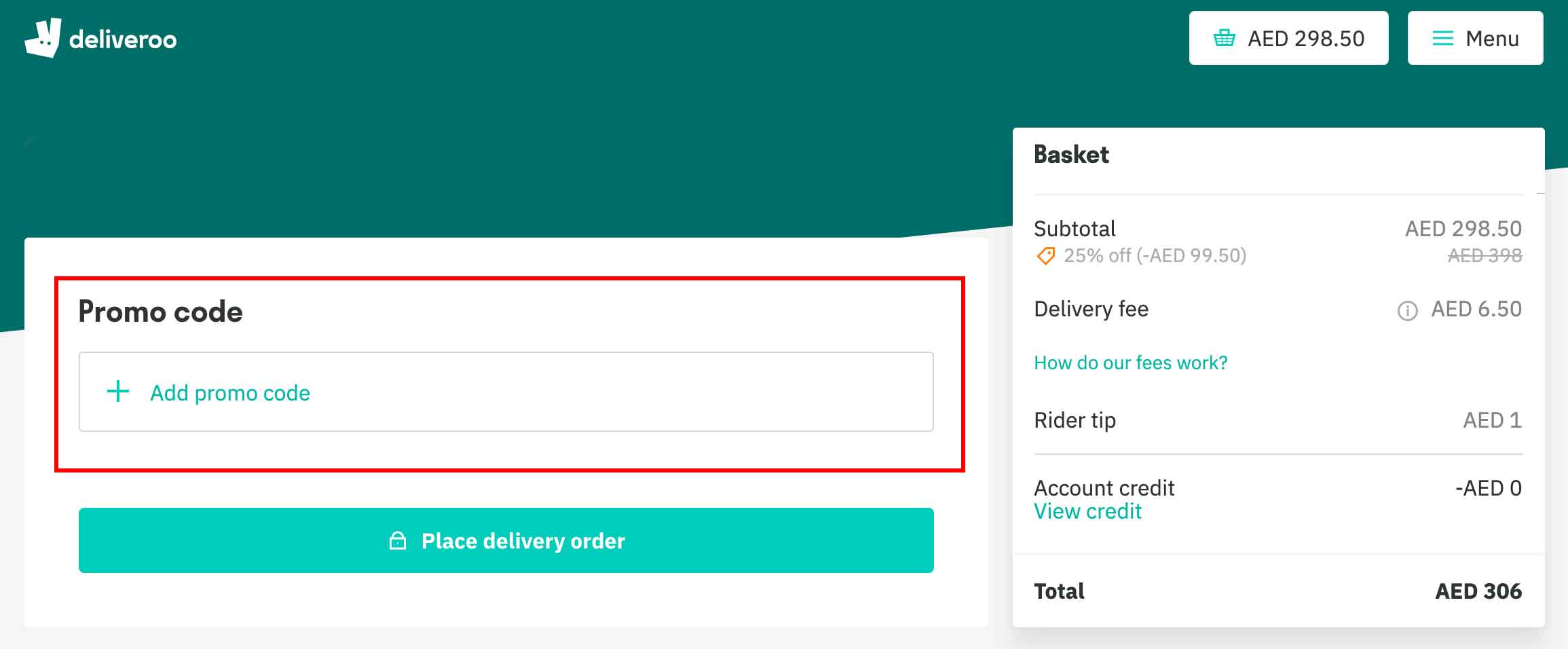 50 Off Deliveroo Promo Codes & Codes UAE, Mar 2024