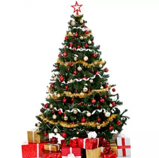 Christmas Tree with Decoratives