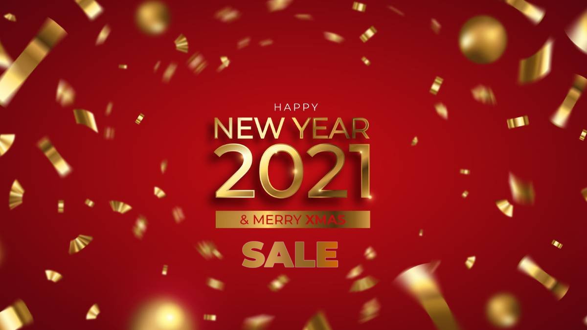 New Year 2021 sales