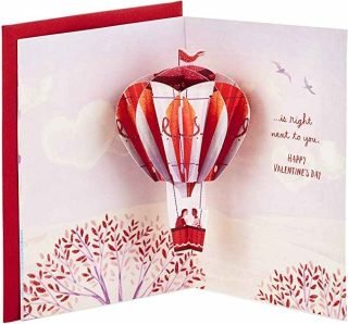 Hallmark Paper Wonder Valentines Day Pop Up Card