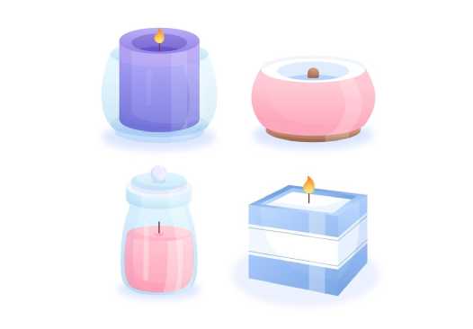 Candle Scent with Messages